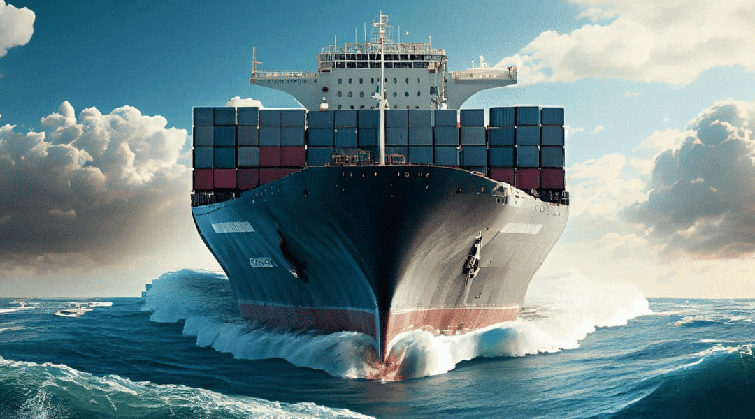 Transit maritime Import export